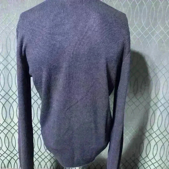 Vintage Arnold Palmer Argyle Diamond Sweater Size Large Orlon Acrylic Preowned - Picture 3 of 11